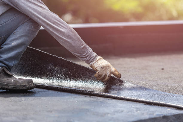 Professional Crawl Space Encapsulation technician working in Cullowhee, NC